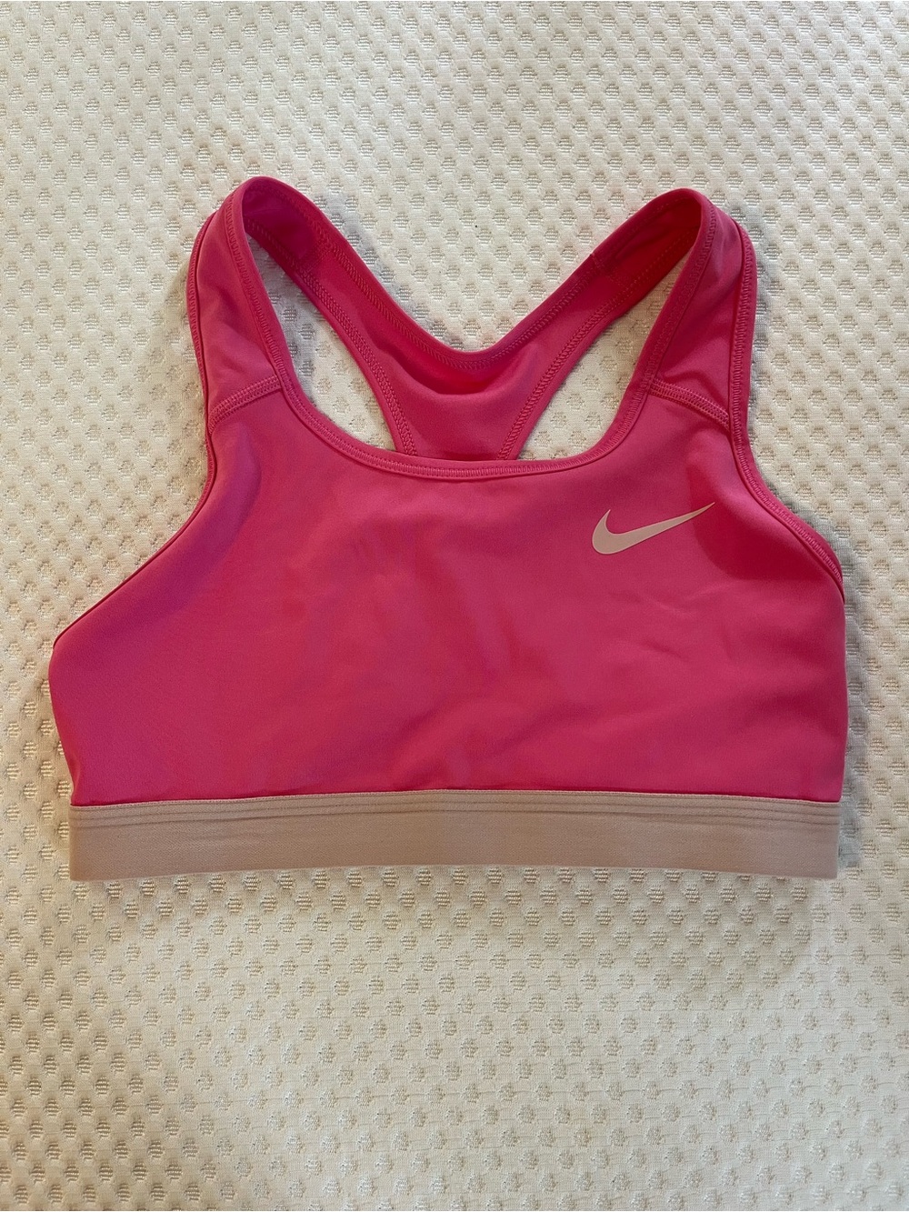 Nike Pink DRI-FIT Racerback Sports Bra